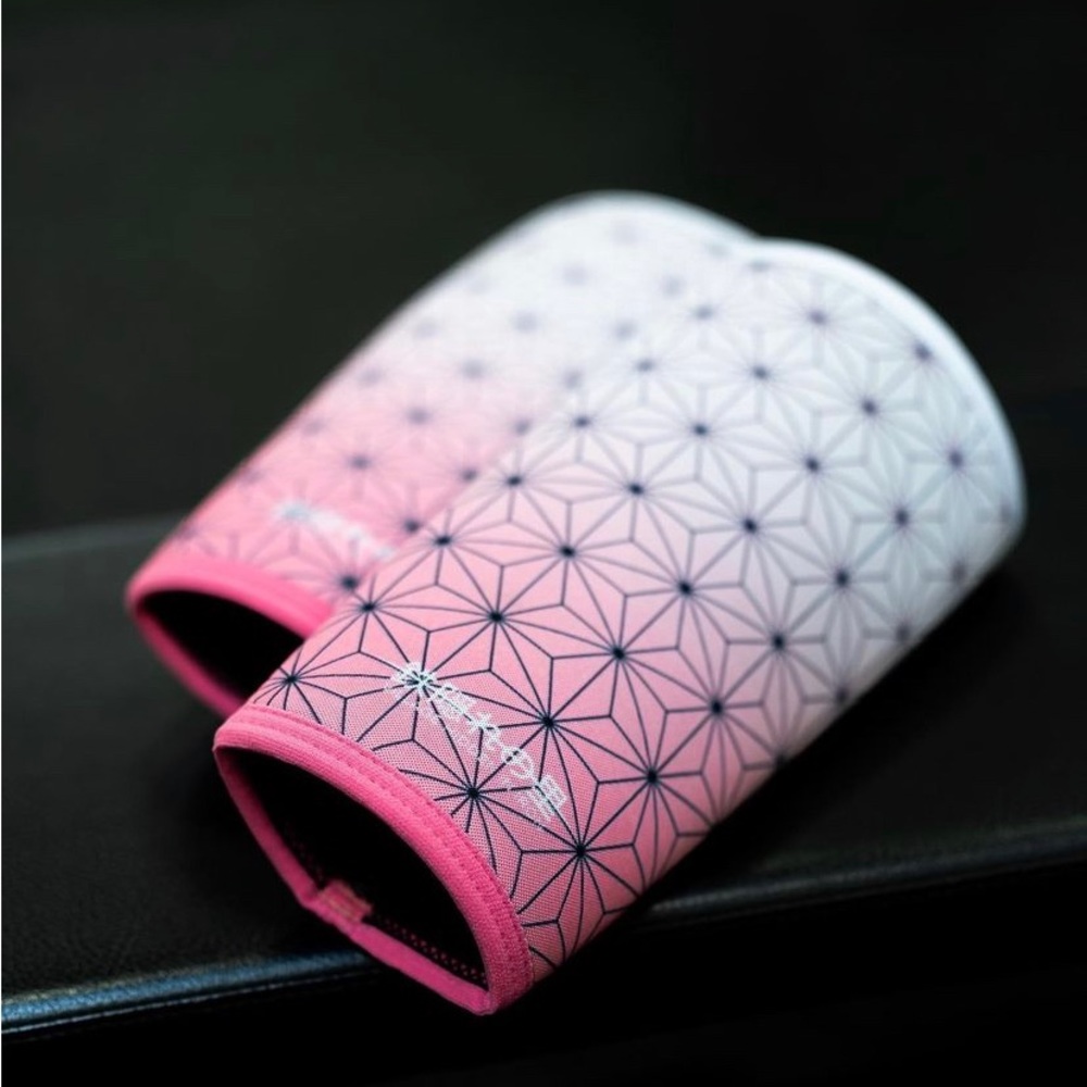 Village hidden in iron - ASANOHA knee sleeves (Nezuko knee sleeves) (size xs)